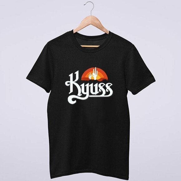 Renee F Other - Kyuss Rock Band Graphic T-Shirt Stoner Rock Fan Merch Retro Music Casual Tee 159